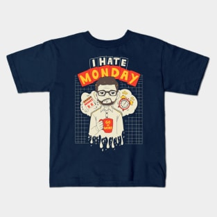 I Hate Monday Kids T-Shirt